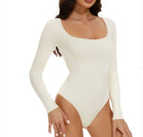 Seamless Bodysuit Shapewear Nude Bodysuit Training Clothes