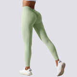 Women's Yoga Pants High Waist Lift High Elastic Tight Fitness Trousers