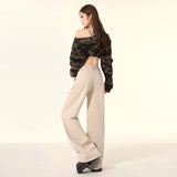 Design Skinny Wide Leg High Waist Jeans