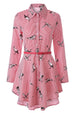 Red Printed Bird