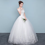 Qidi wedding dress shoulder wedding dress