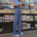 Blue plaid