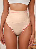High-Waisted Shapewear Thong Tummy Control Butt Lifter Full Body Slimming Seamless Body Shaper