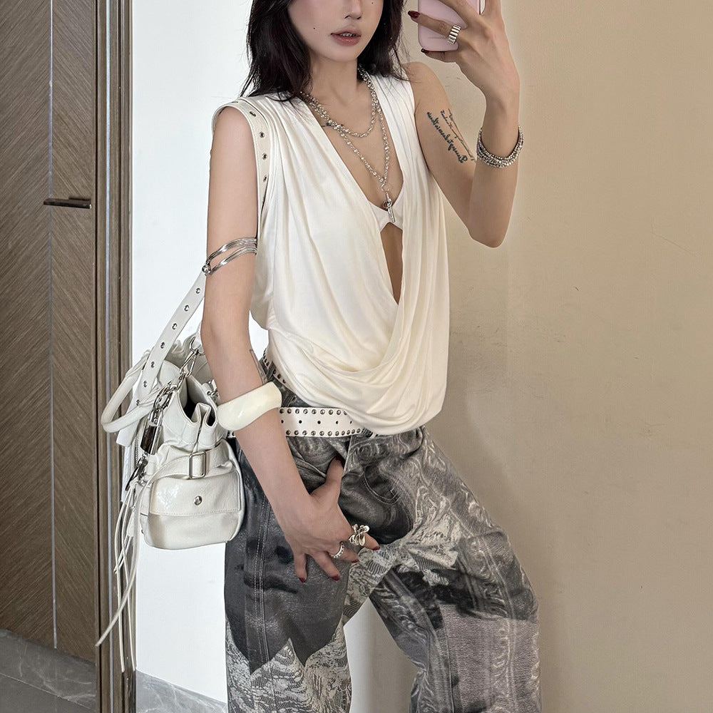 Loose Fit Wide-leg Jeans For Women