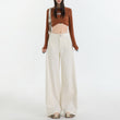 Women's Retro High Waist Wide Leg Jeans