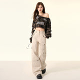 Design Skinny Wide Leg High Waist Jeans